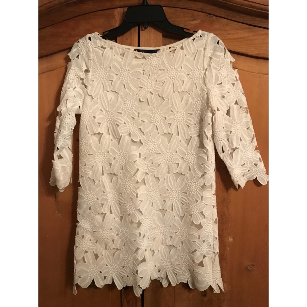 Long sleeve shift dress